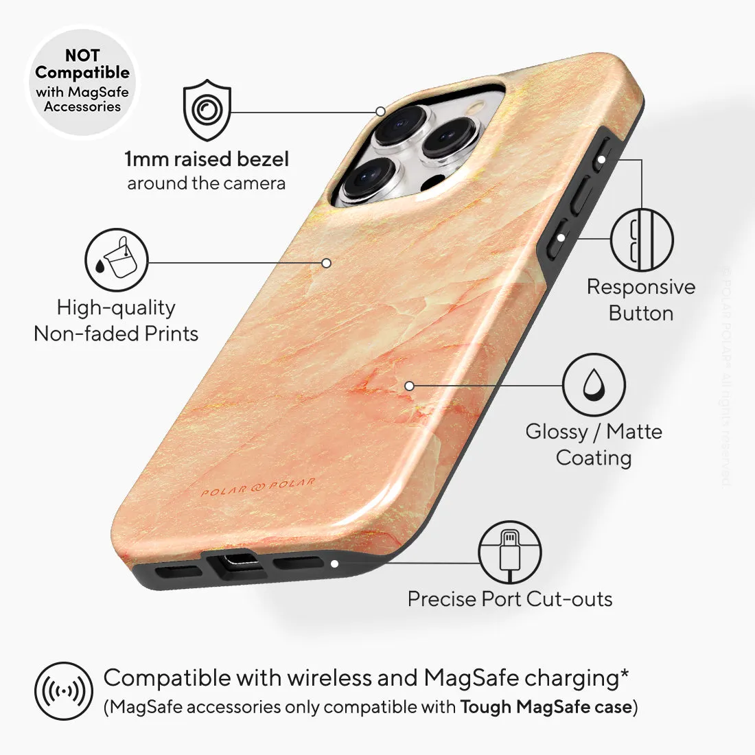 Sunset - iPhone 15 Pro Case