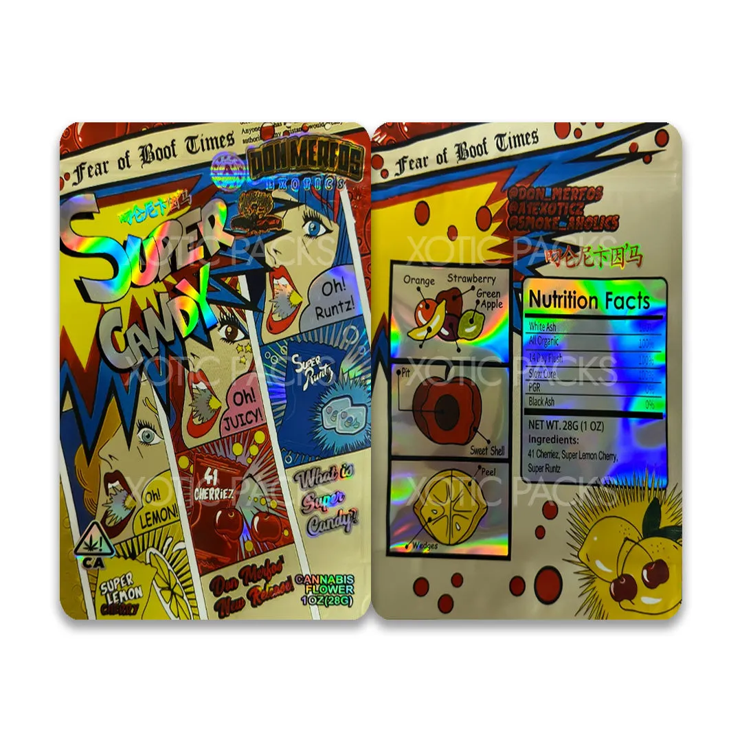 Super Candy Mylar Bag 1 Ounce
