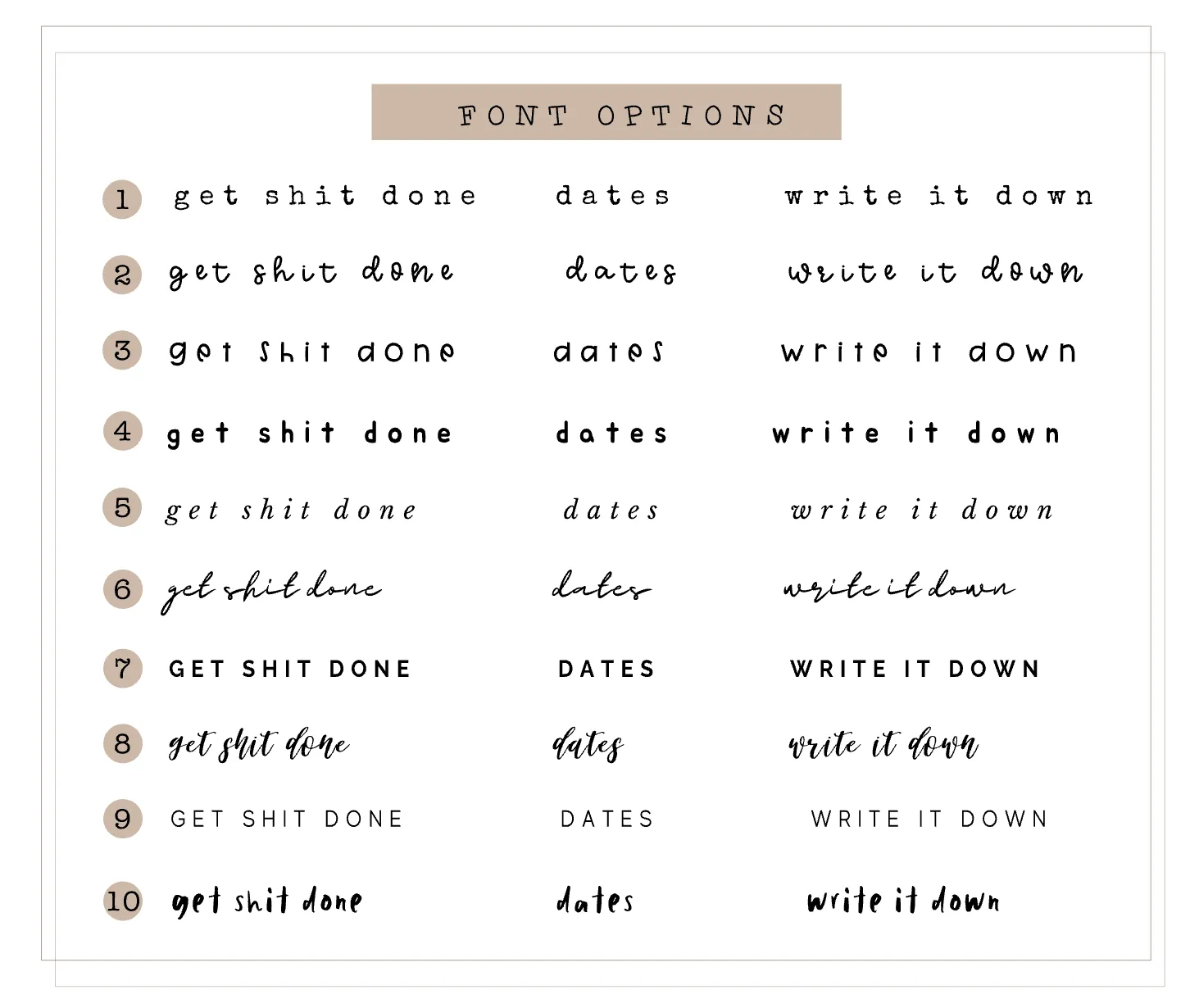 SWEET or SASSY Pre-labeled Dividers