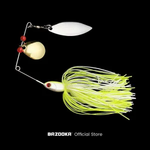 Swim Jig hook Fishing Lure Silicone Skirts Spinners bait Metal double Spoon 15/17/18g