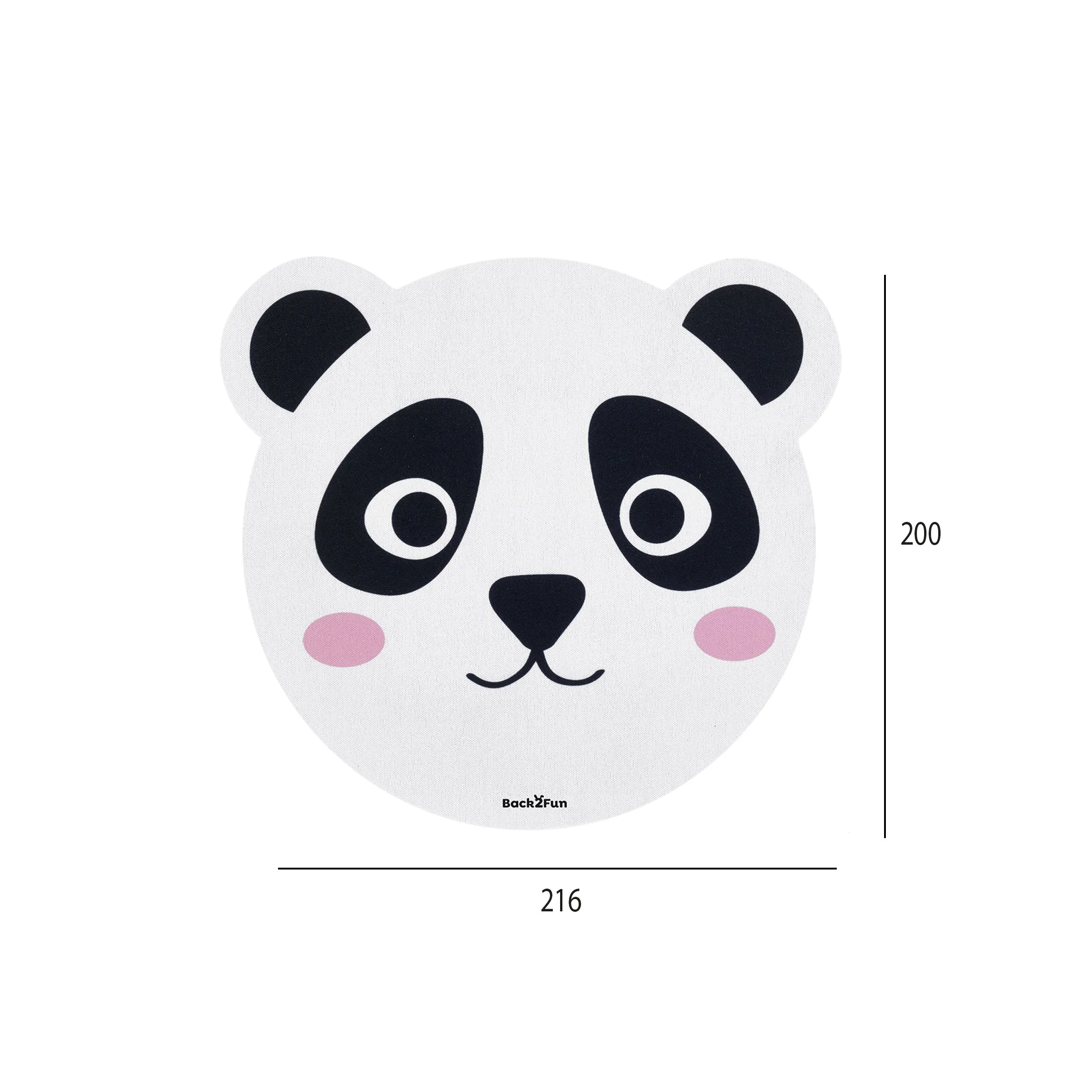 Tapete Rato Panda B2F Apli