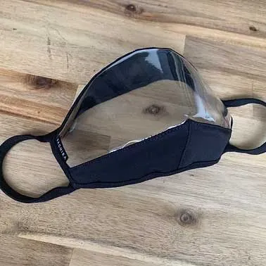 Teacher Adult/Child Clear Window Mask Transparent Clear Mask by SACHIKA