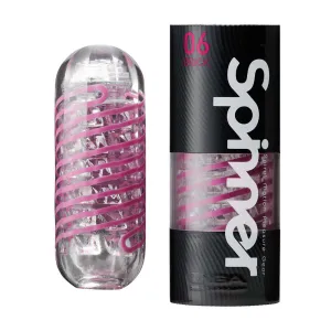 Tenga - Spinner Brick Masturbator - Transparant/Paars