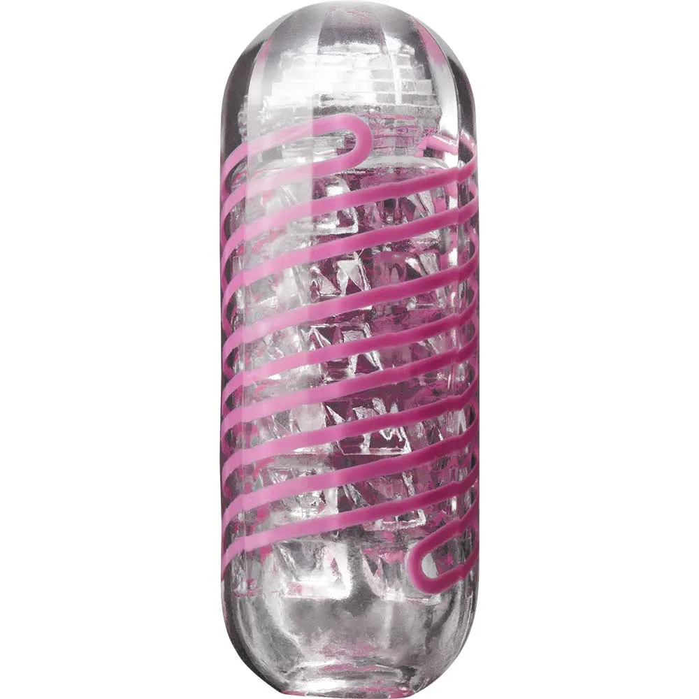 Tenga - Spinner Brick Masturbator - Transparant/Paars