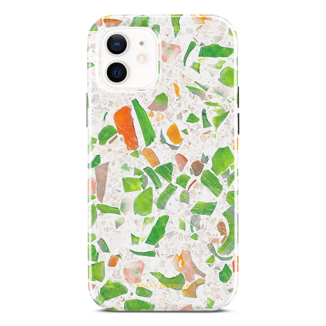 Terrazzo Green Custom - iPhone 12 Case