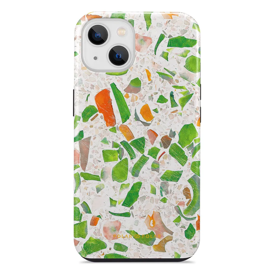 Terrazzo Green Custom - iPhone 14 Plus Case