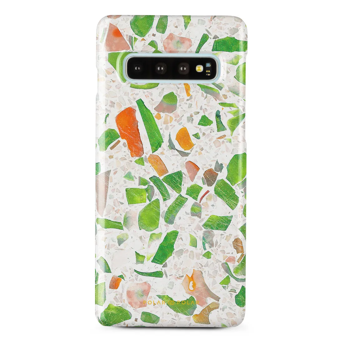 Terrazzo Green Custom - Samsung Galaxy S10 Case