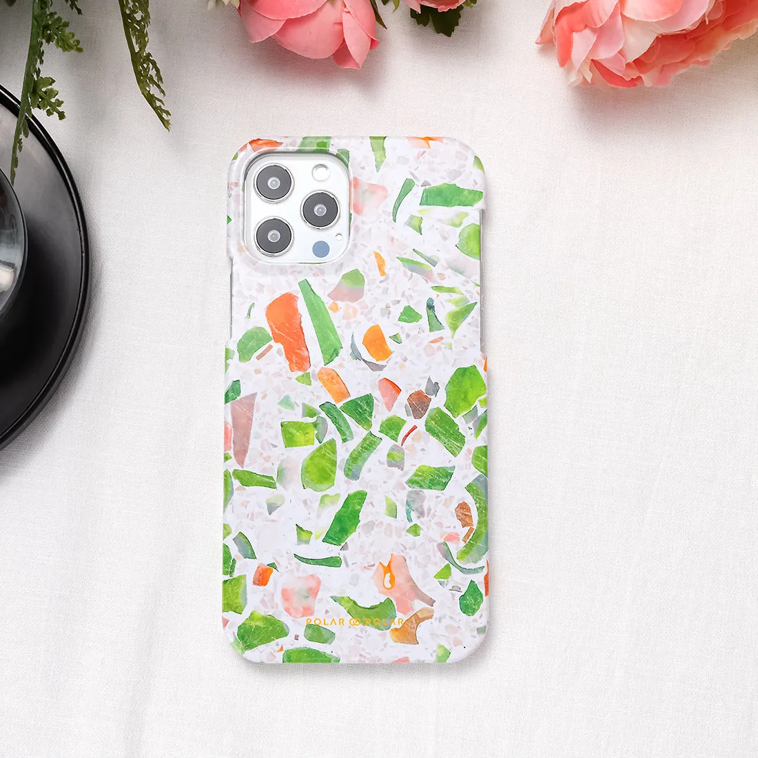 Terrazzo Green Custom - Samsung Galaxy S10 Case