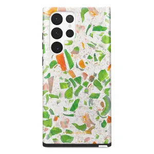 Terrazzo Green Custom - Samsung Galaxy S22 Ultra 5G Case