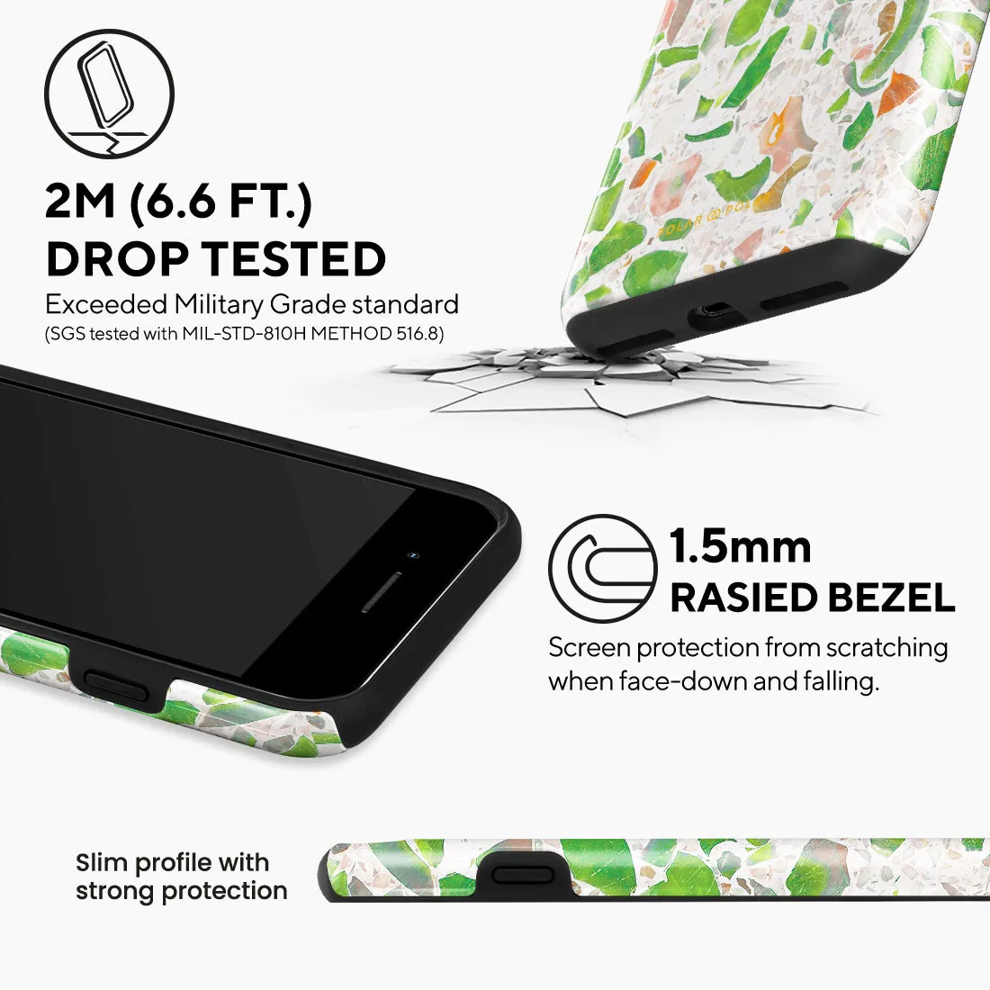 Terrazzo Green - iPhone 8 Plus/7 Plus Case