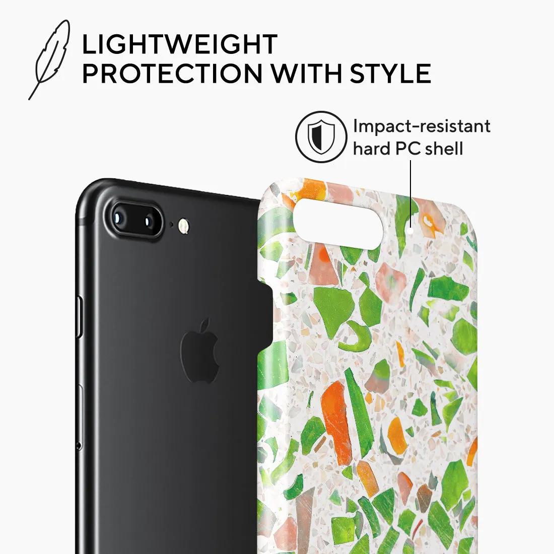 Terrazzo Green - iPhone 8 Plus/7 Plus Case