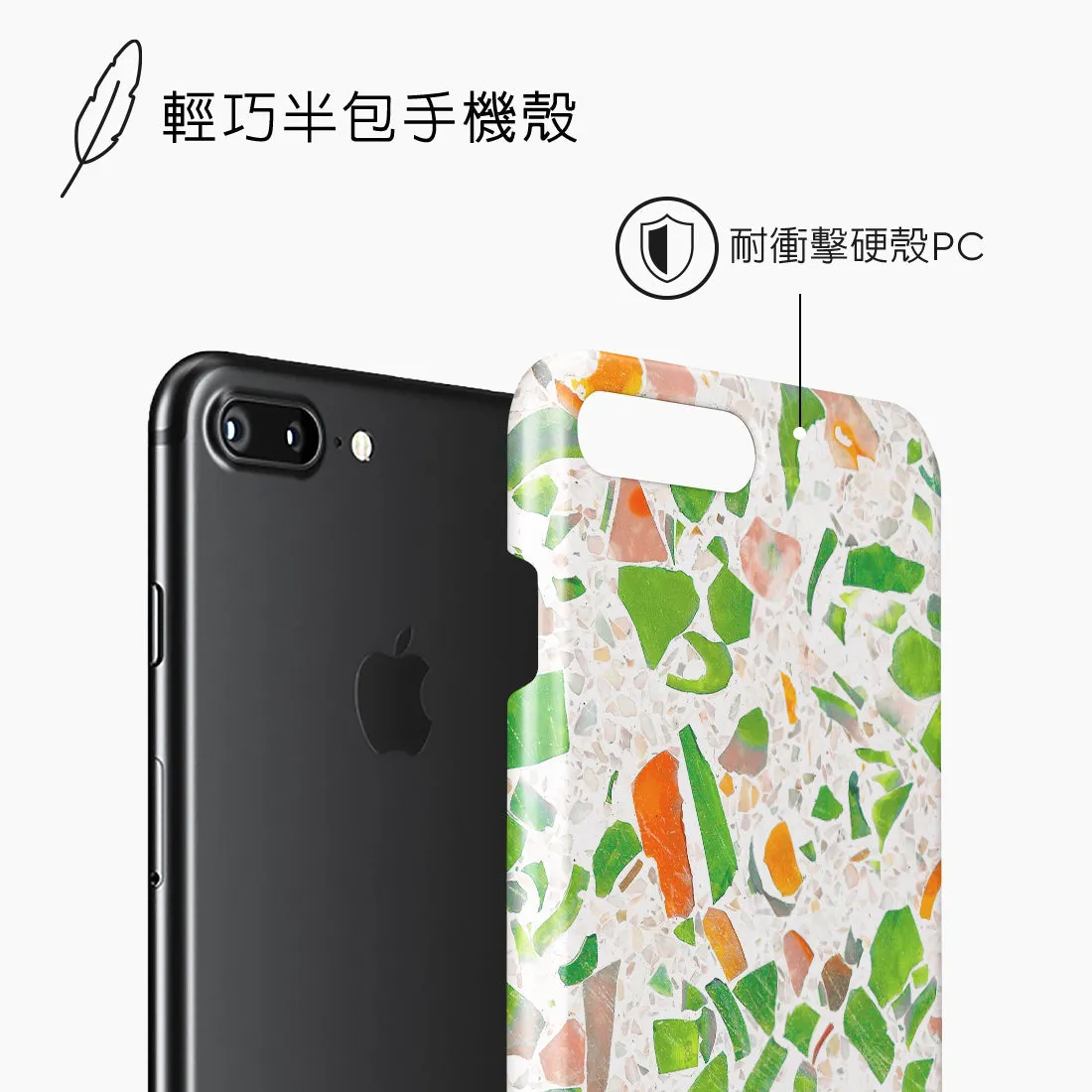 Terrazzo Green - iPhone 8 Plus/7 Plus Case