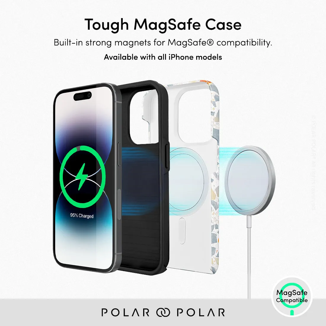 Terrazzo Grey Custom - iPhone 15 Pro Max Case