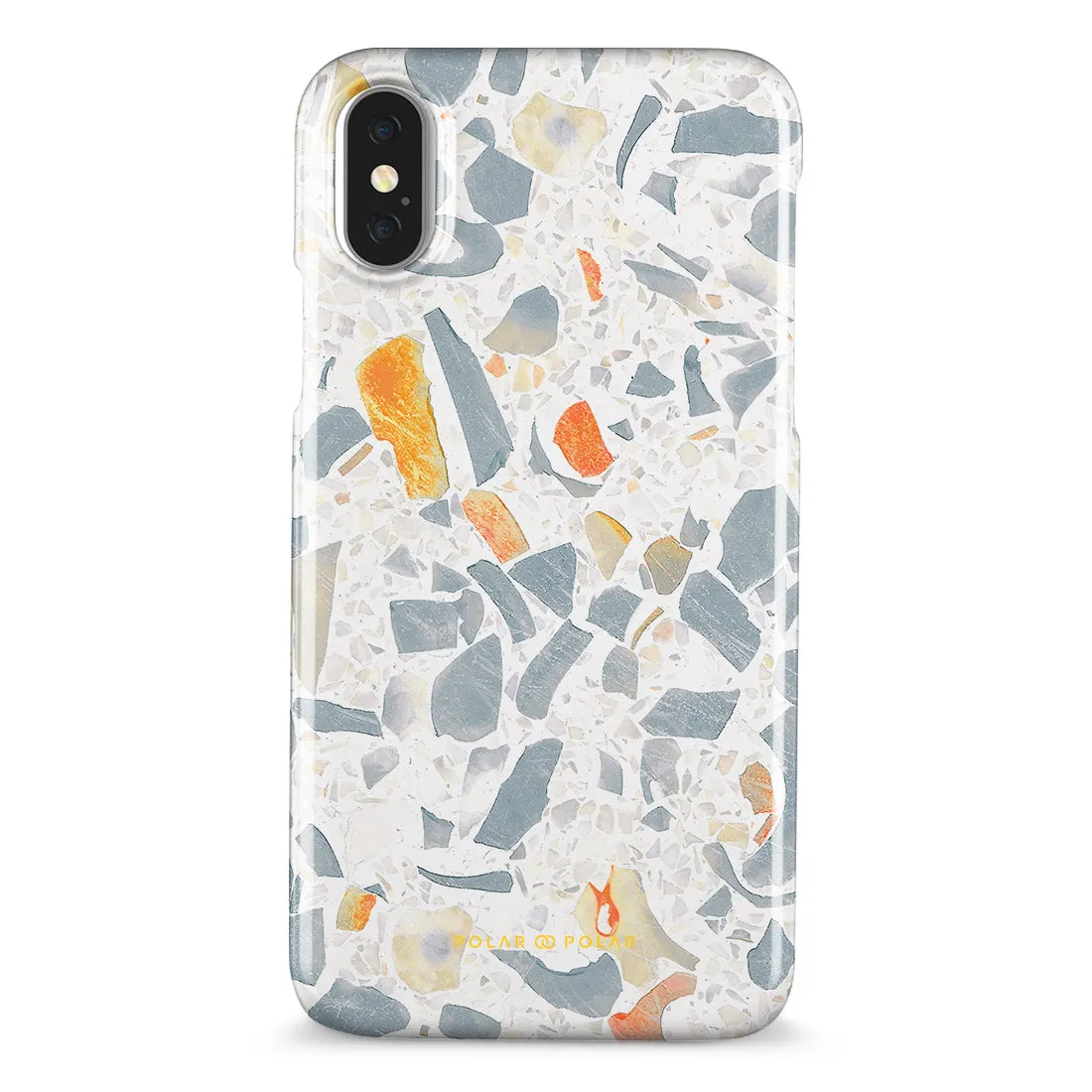 Terrazzo Grey Custom - iPhone X / XS Case