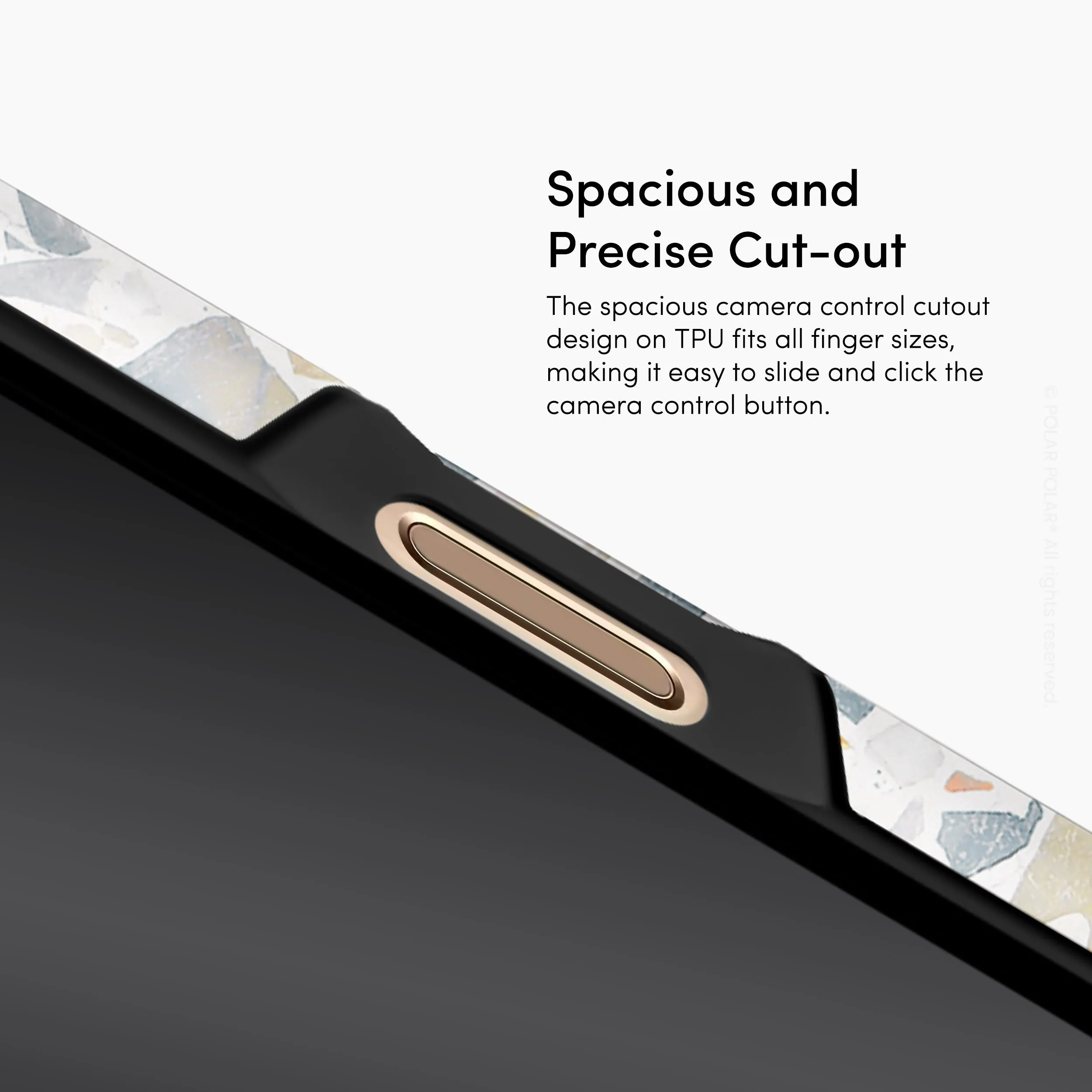 Terrazzo Grey - iPhone 16 Pro Max Case