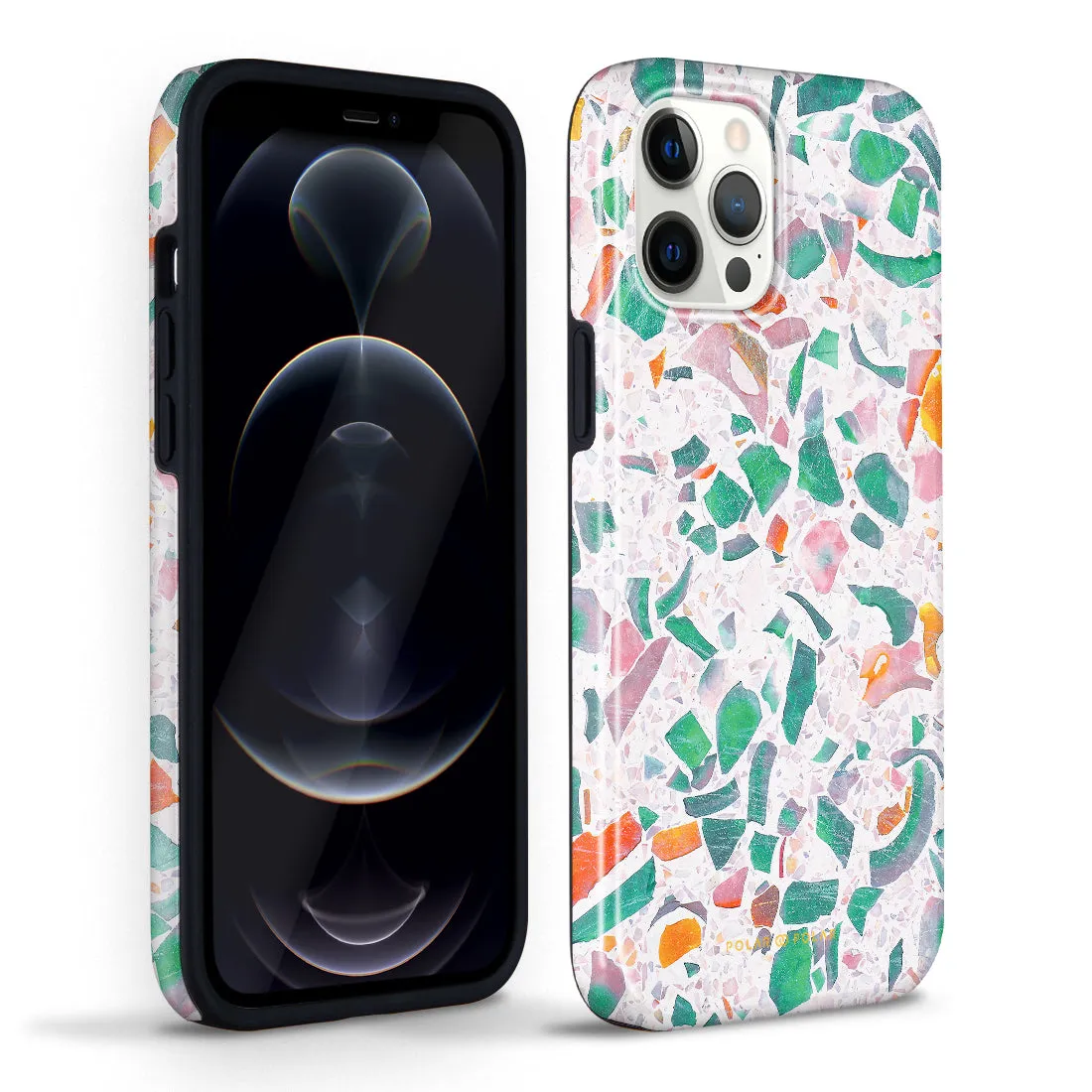 Terrazzo Lake Blue Custom - iPhone 12 Pro Max Case