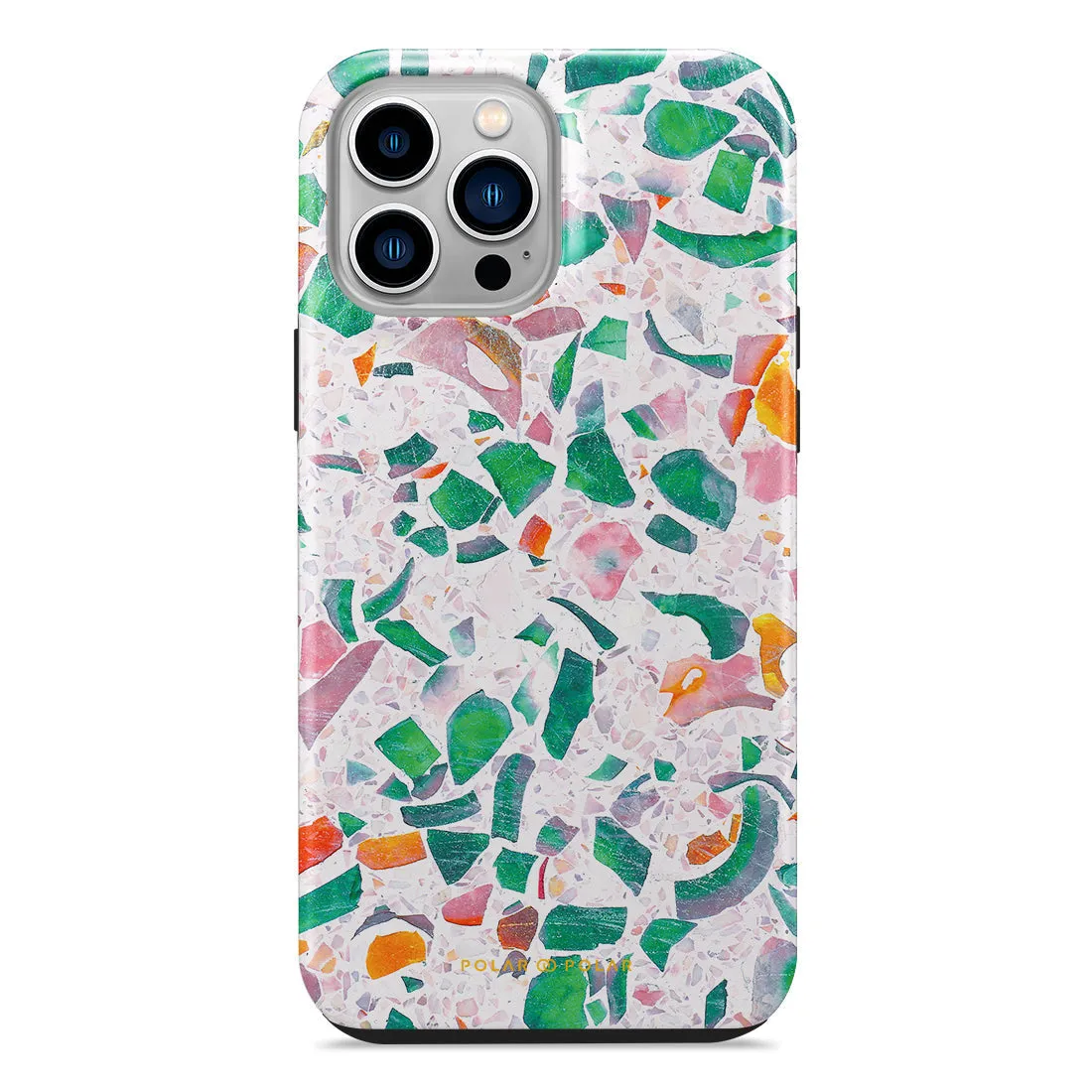 Terrazzo Lake Blue Custom - iPhone 14 Pro Case