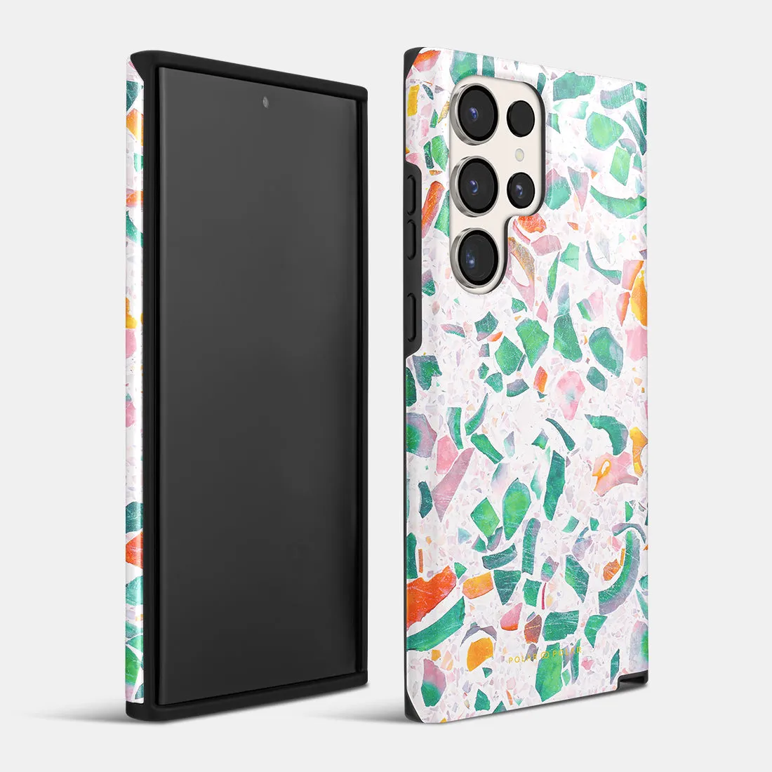Terrazzo Lake Blue - Custom Samsung Galaxy S23 Ultra 5G Case
