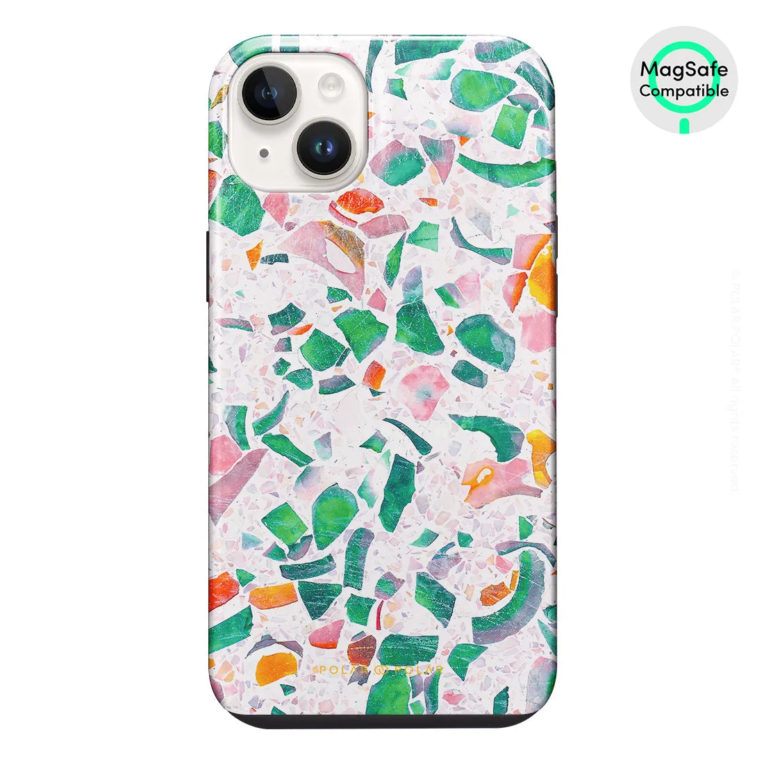 Terrazzo Lake Blue - iPhone 14 Plus Case