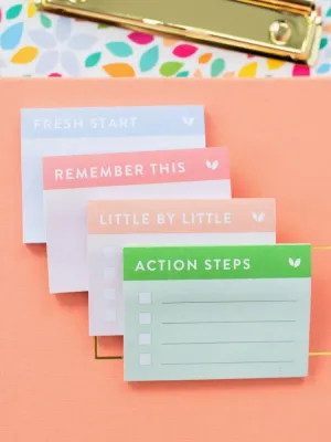 The Daily Grace - Mini Goal Setting Sticky Notes