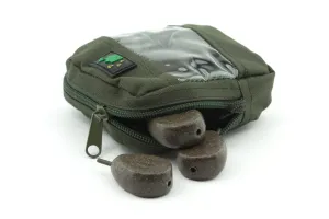 Thinking Anglers Olive 600D Clear Front Zip Pouch