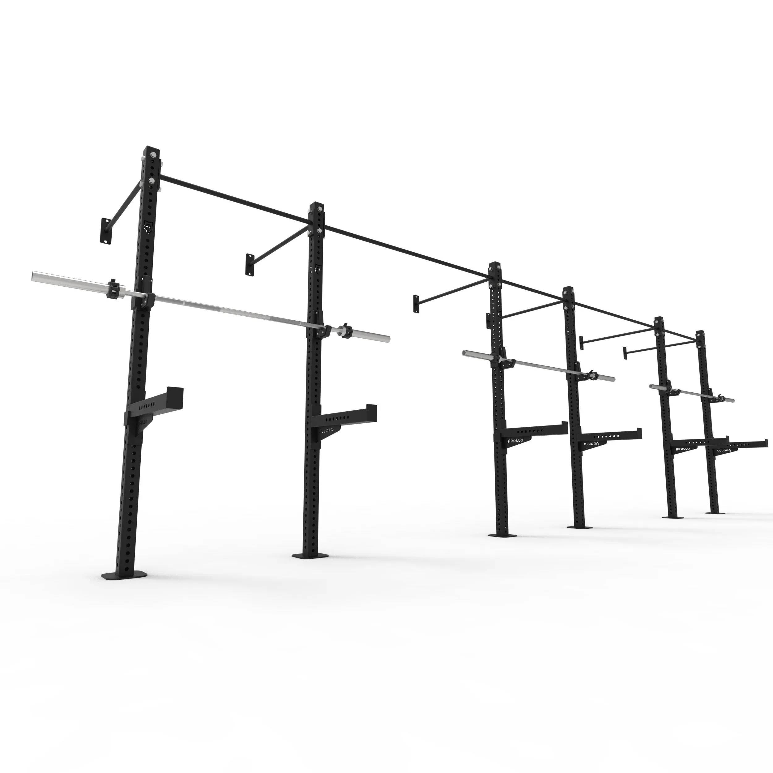 Three Bay Wall Mounted Rig