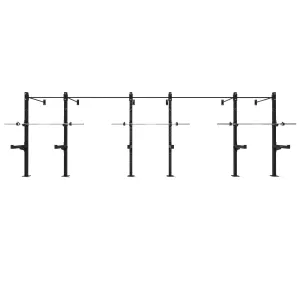Three Bay Wall Mounted Rig