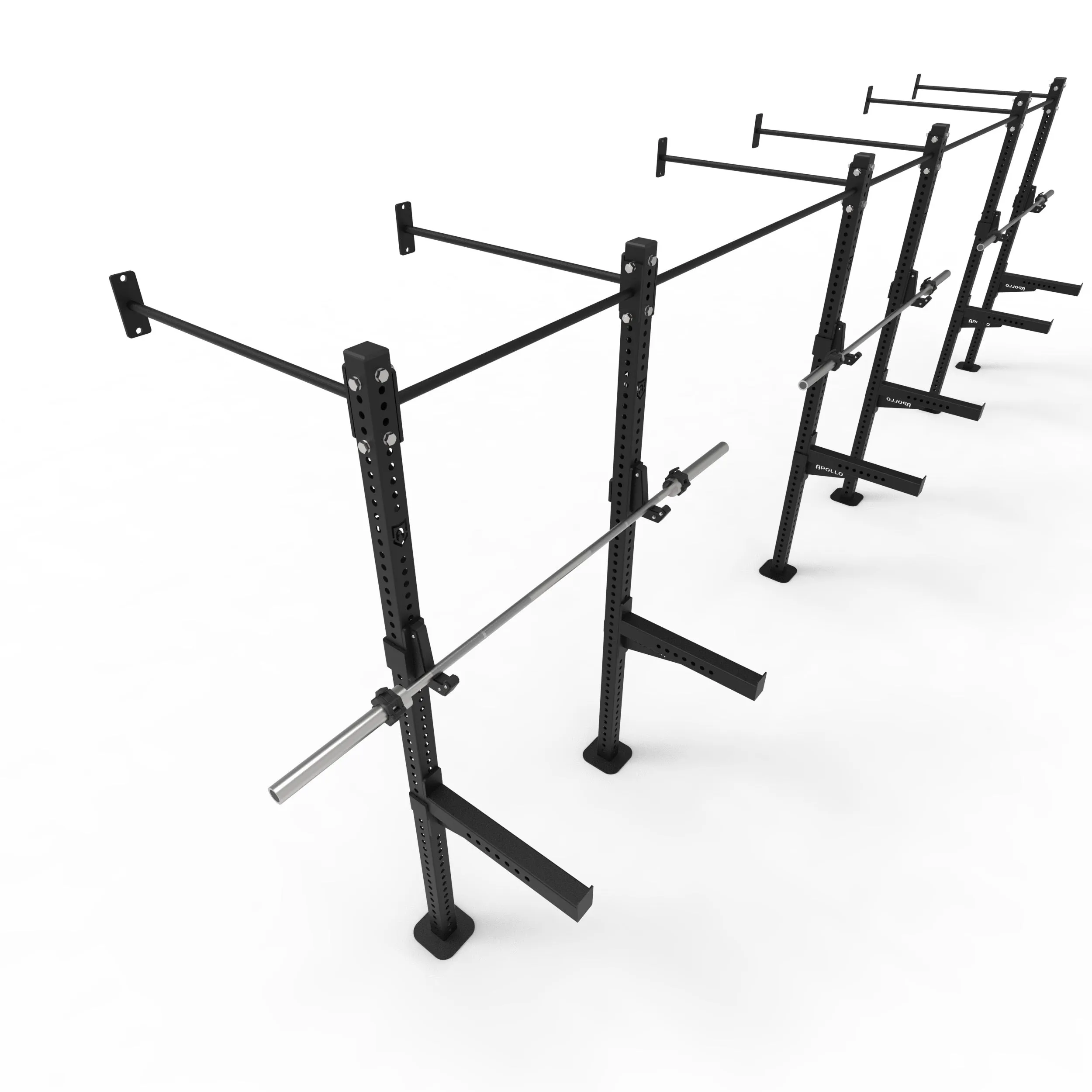 Three Bay Wall Mounted Rig