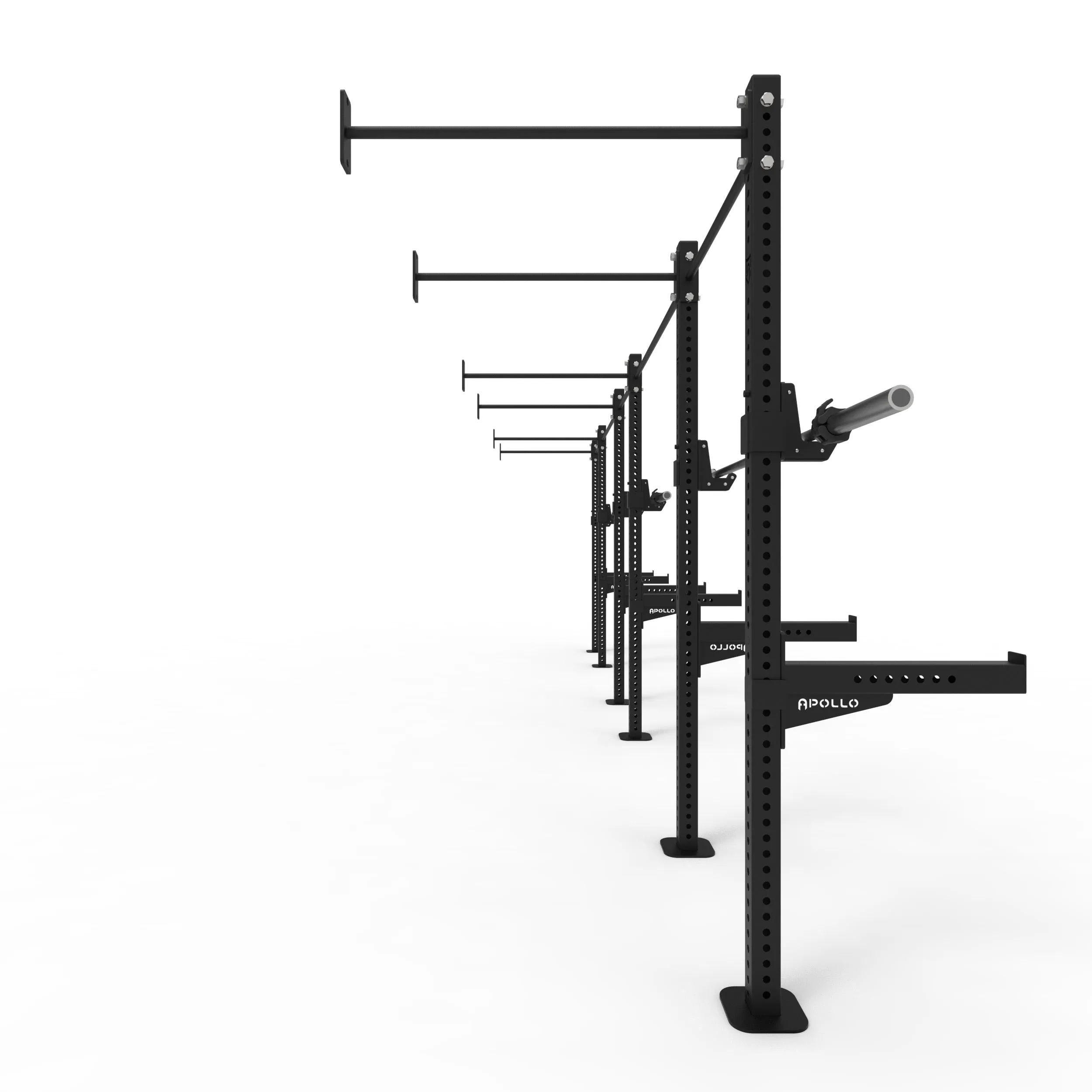 Three Bay Wall Mounted Rig