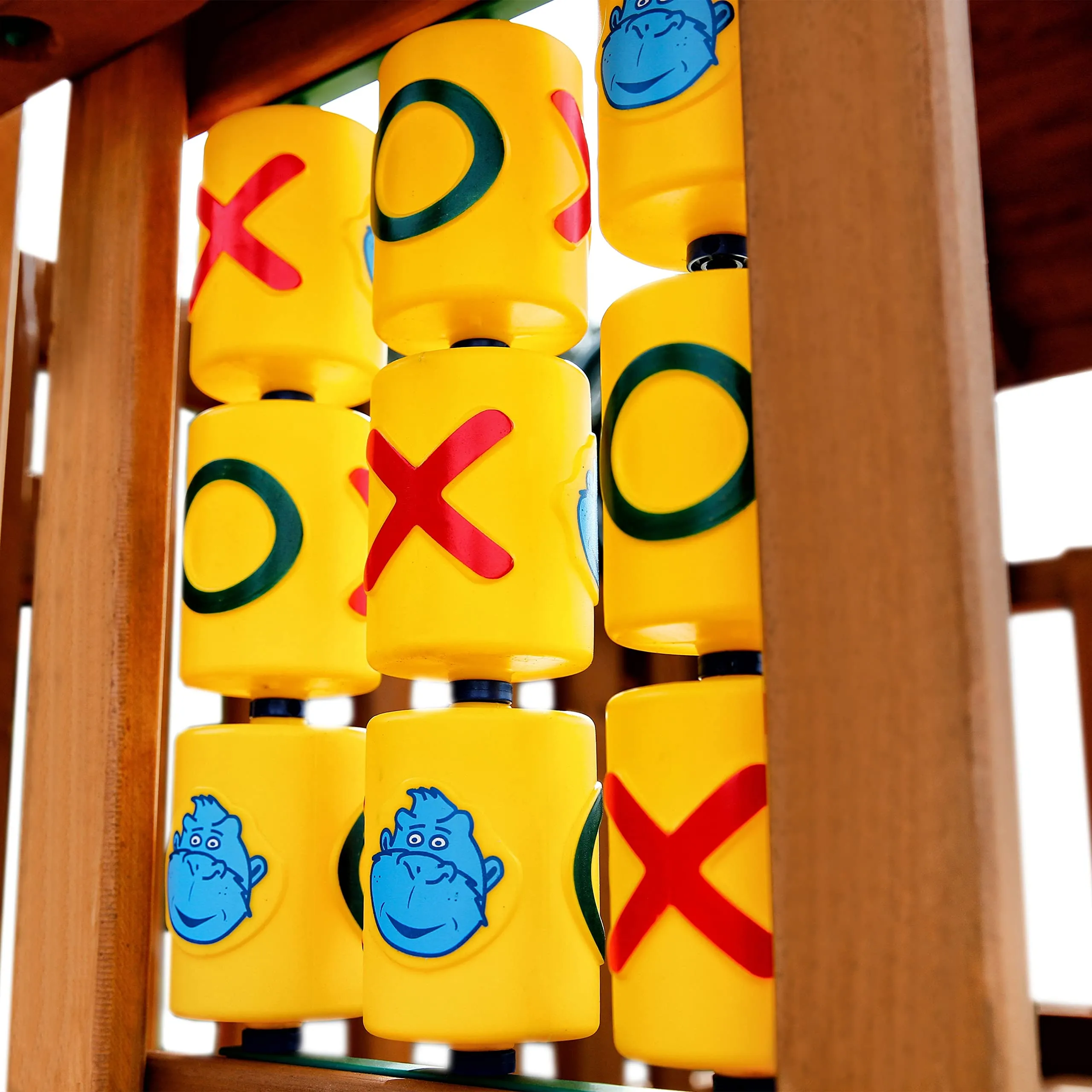 Tic-tac-Toe Spinner Panel Swing Set Accessory Multi-Color