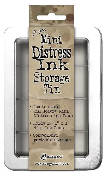Tim Holtz - MINI Distress Ink Pad Storage Tin