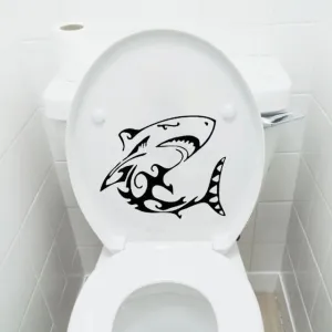 Toilet Sticker: Shark