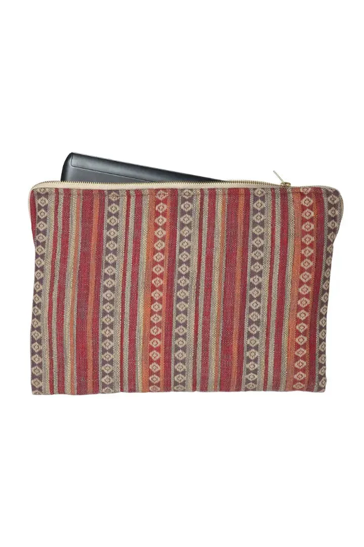 Tokyo Stripe Woven Laptop Sleeve