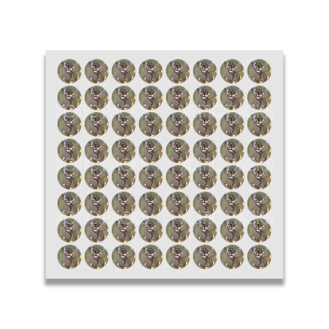 Torchiez Mylar Bag 3.5 Grams with Labels and Stickers