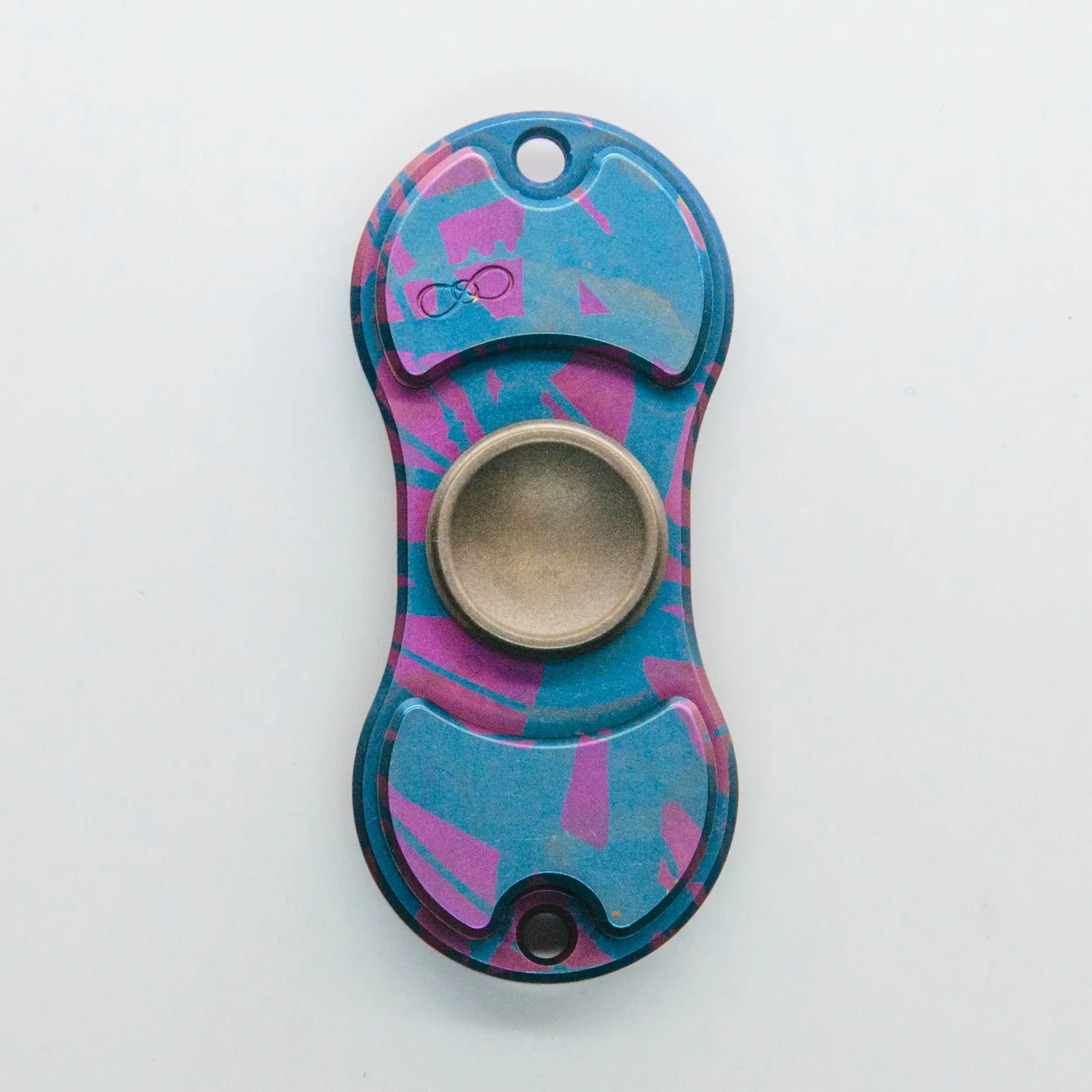Torqbar® Solid Body CP2 Titanium Deep Dish Anodized Splish