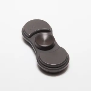 Torqbar® Solid Body No Hole Zirconium with Blackened Zirconium Deep Dish Buttons