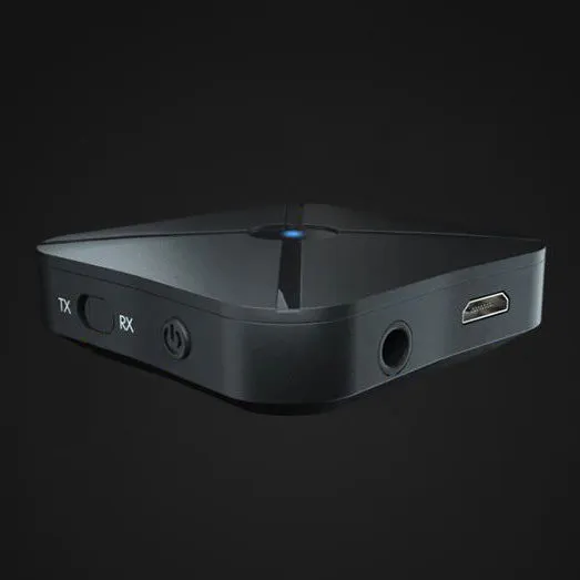 Transmiter Audio Bluetooth - Nadajnik   Odbiornik (wbudowana bateria)