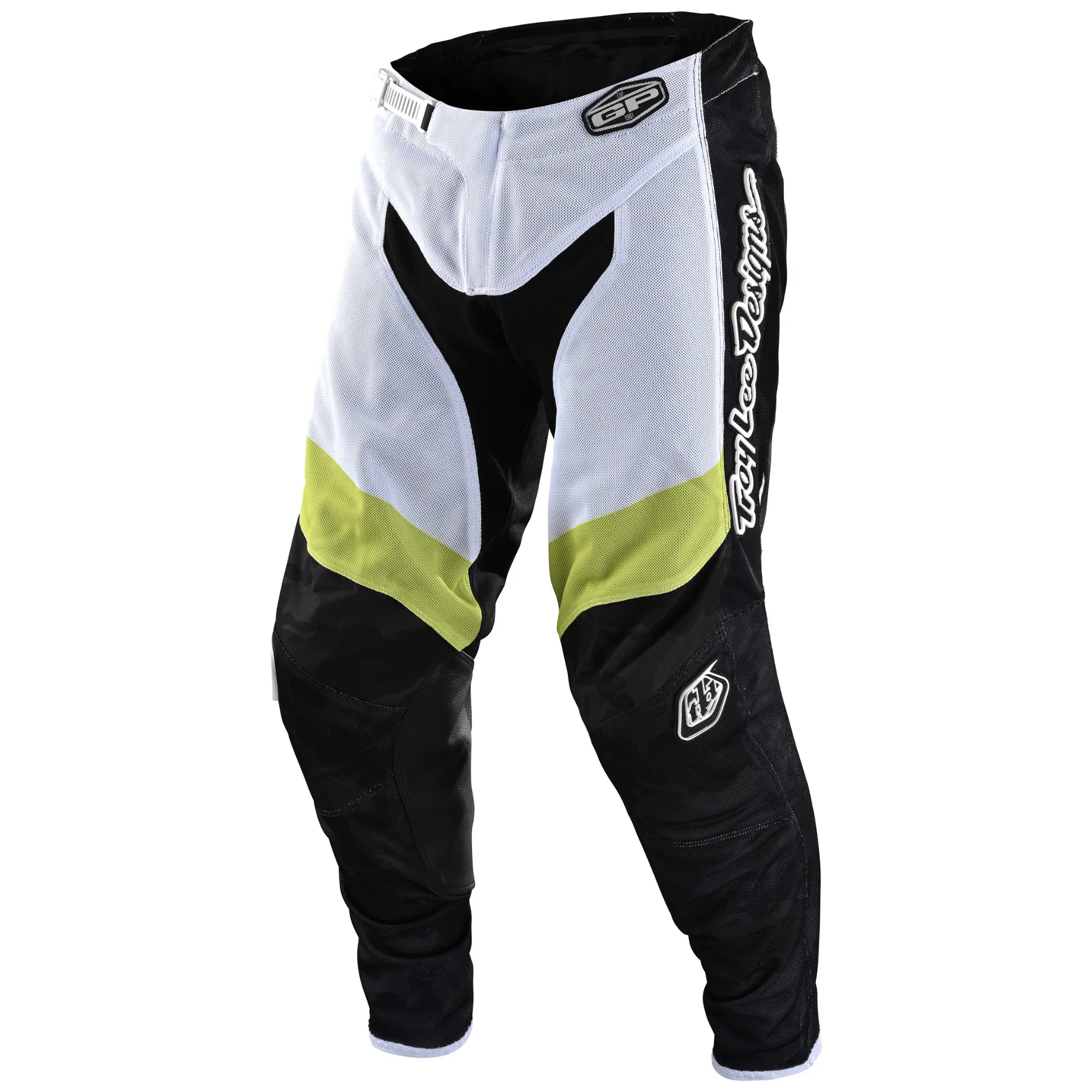 Troy Lee Designs GP AIR Pants Veloce Camo - Black/Glo Green