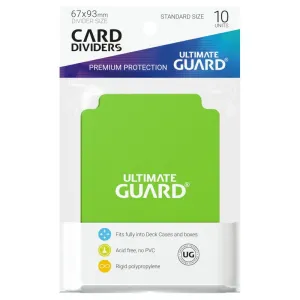 Ultimate Guard: Card Dividers: Light Green