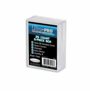 Ultra-Pro 25 Standard Trading Card Storage Box 