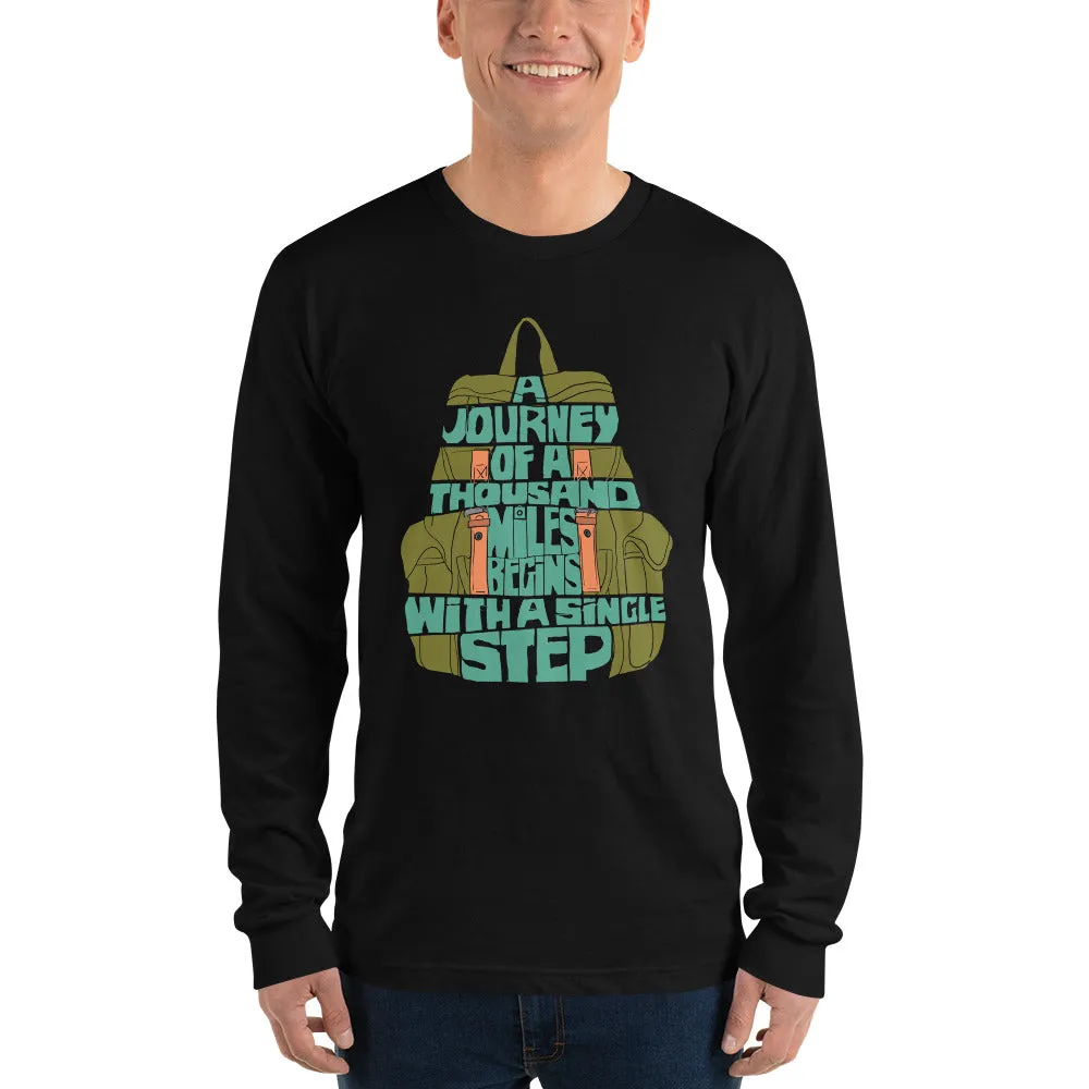Unisex Long Sleeve T-shirt - A Thousand Miles