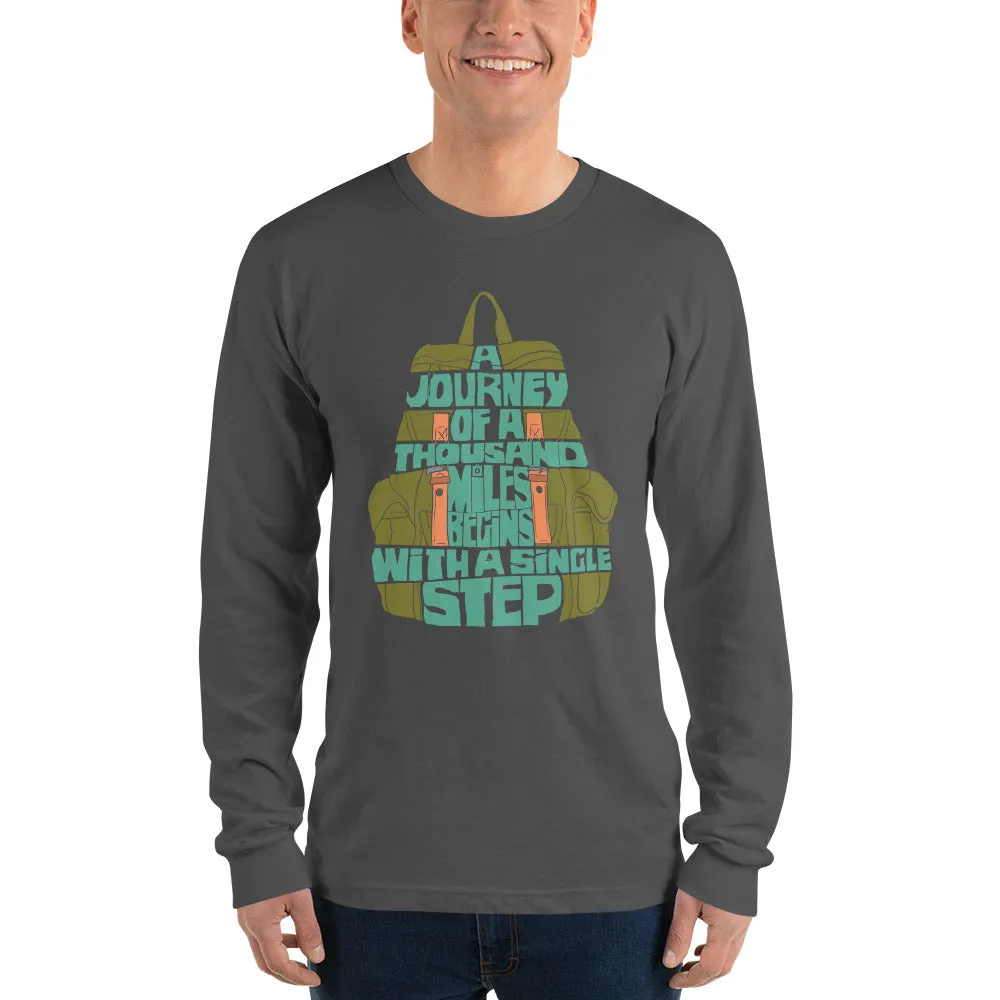 Unisex Long Sleeve T-shirt - A Thousand Miles