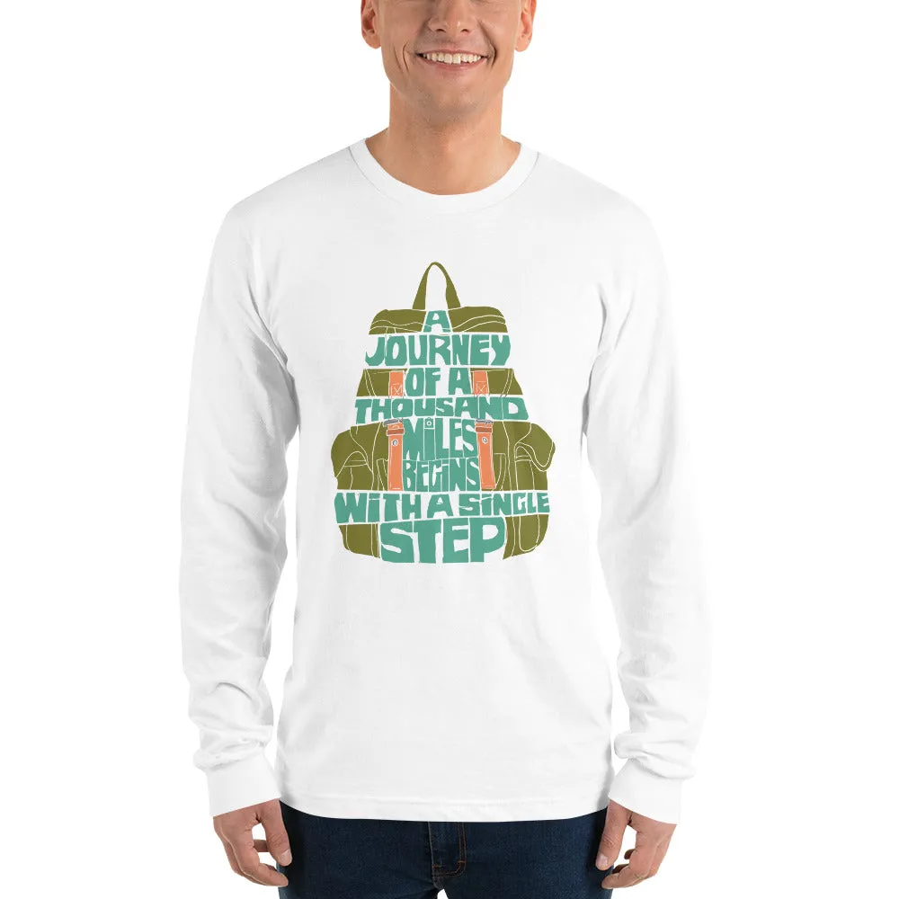 Unisex Long Sleeve T-shirt - A Thousand Miles