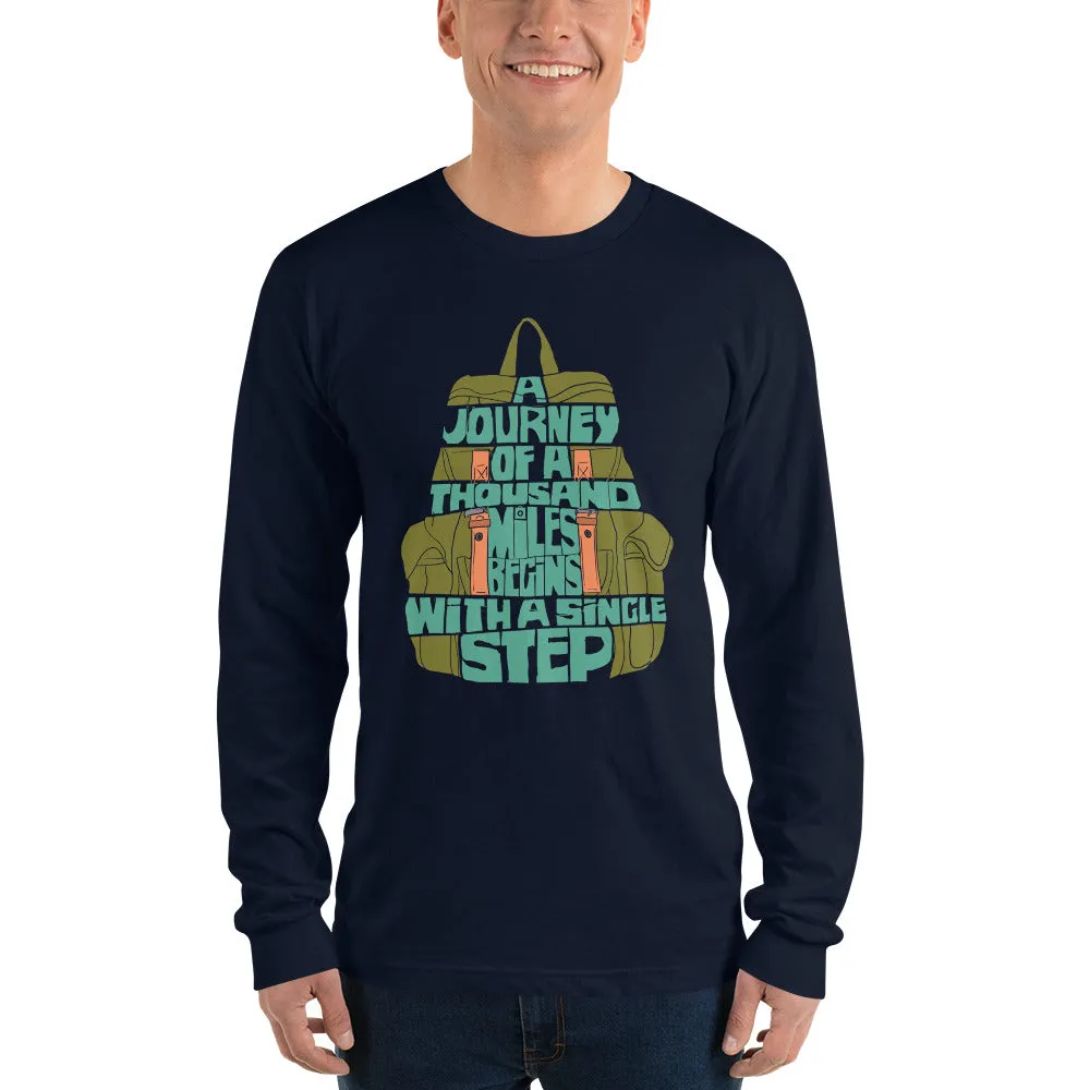Unisex Long Sleeve T-shirt - A Thousand Miles