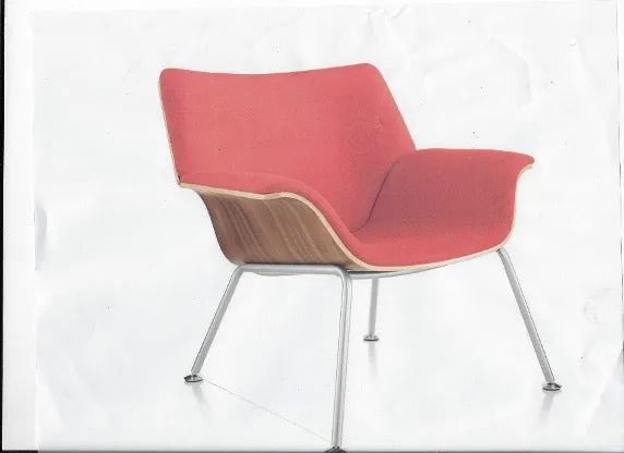 Upholstered Plywood Chair