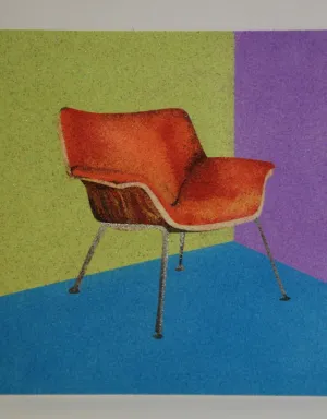 Upholstered Plywood Chair