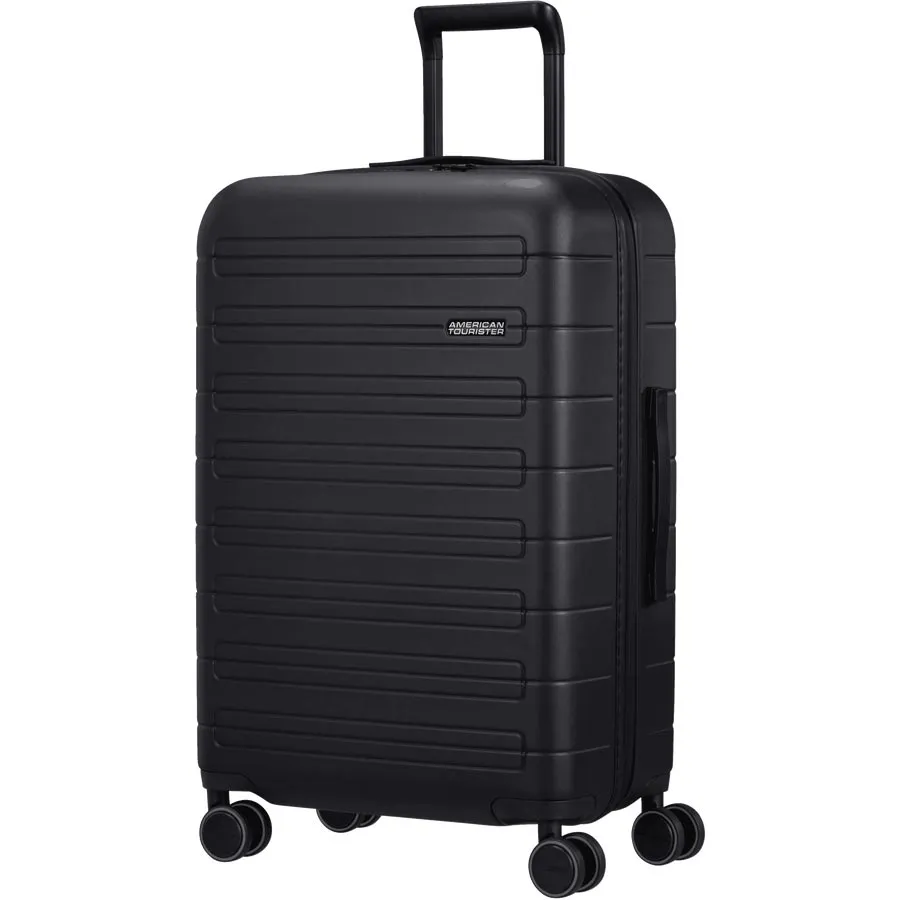 Valigia American Tourister Novastream Spinner Medium TSA Espandibile Dark Slate