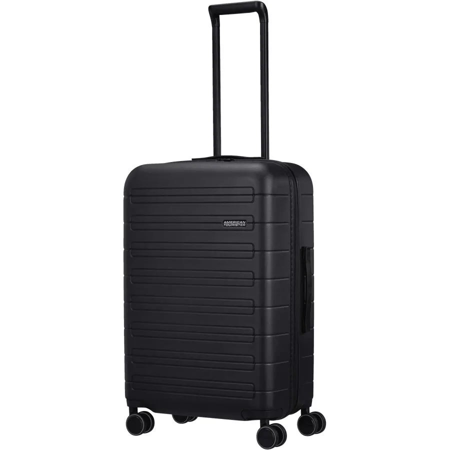 Valigia American Tourister Novastream Spinner Medium TSA Espandibile Dark Slate