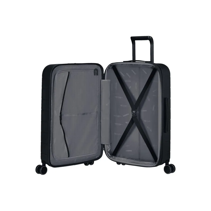 Valigia American Tourister Novastream Spinner Medium TSA Espandibile Dark Slate