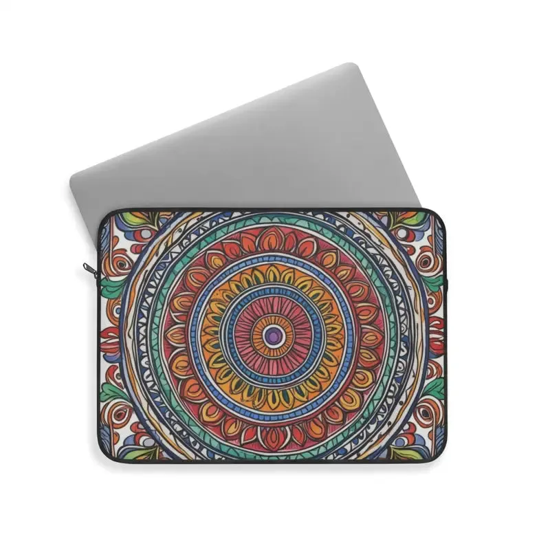 Vibrant Pattern Laptop Sleeve for Stylish Tech Carry